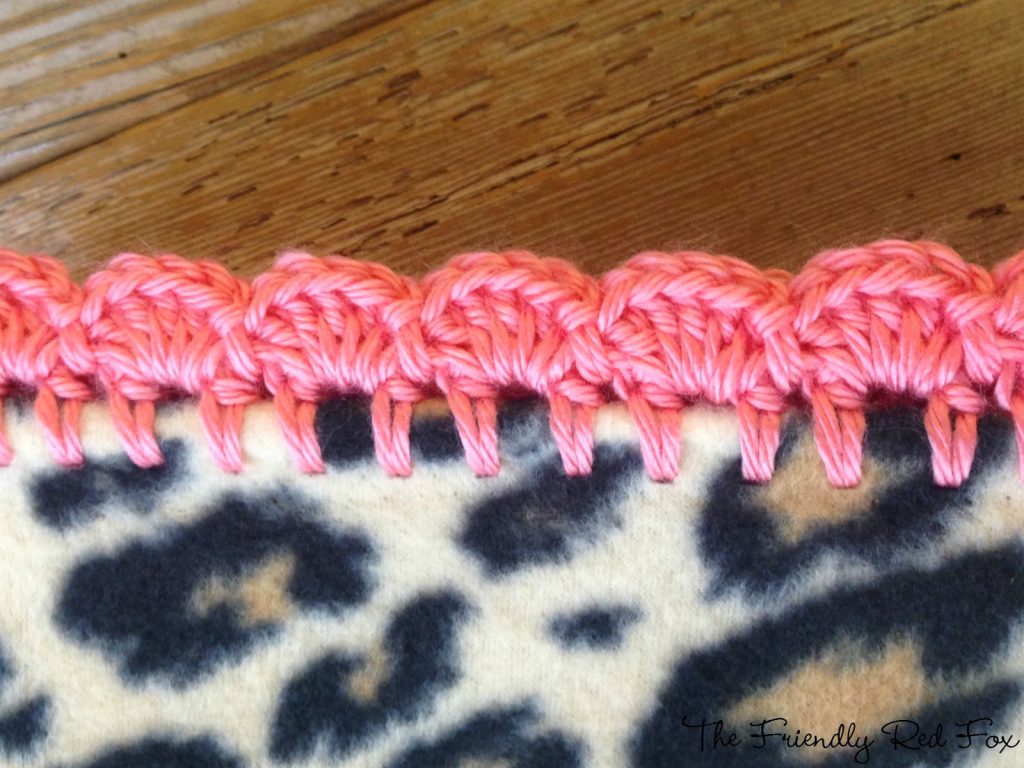 finished crocheted edge