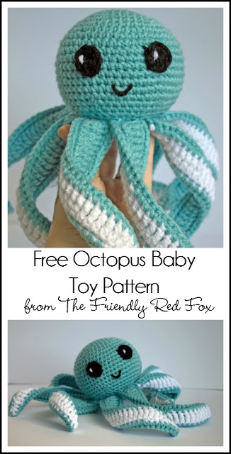 Amigurumi Octopus Baby Toy Free Pattern
