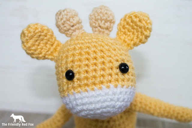 Free Crochet Pattern for The Friendly Mini Giraffe