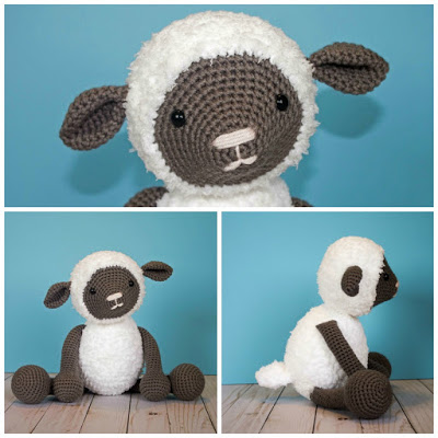 Free Crochet Pattern for Crochet Lamb 2