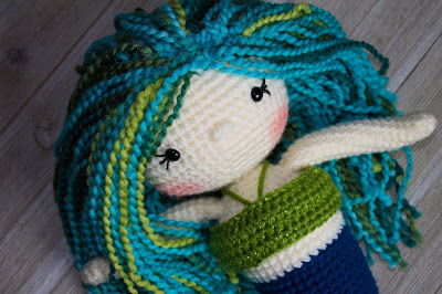 Free Crochet Mermaid Pattern Part 2