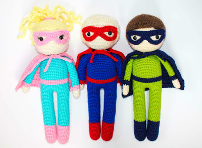 The Friendly Superhero-A Free Crochet Pattern