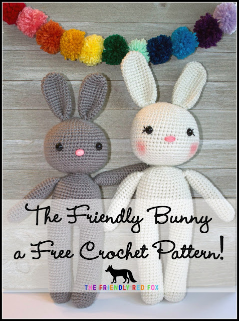 Free Crochet Pattern Bunny Amigurumi