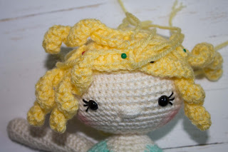 Crochet Doll hair