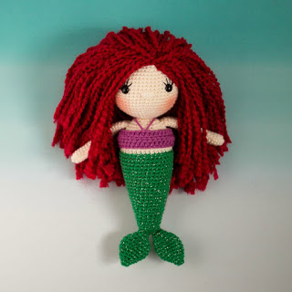 The Friendly Mermaid Crochet Doll