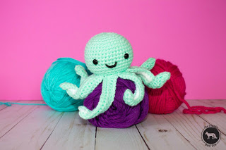 Crochet Pattern for Mini Octopus