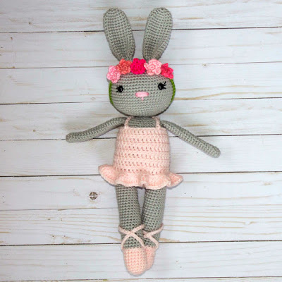 Ballerina Bunny Crochet Pattern