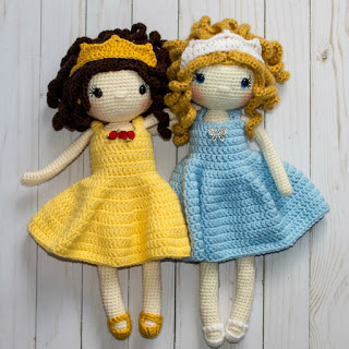 crocheted dolls