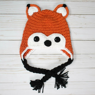 Free Crochet Hat Friendly Fox