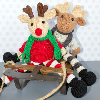 Free Crochet Moose and Crochet Reindeer Pattern