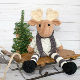 Free Crochet Moose and Crochet Reindeer Pattern