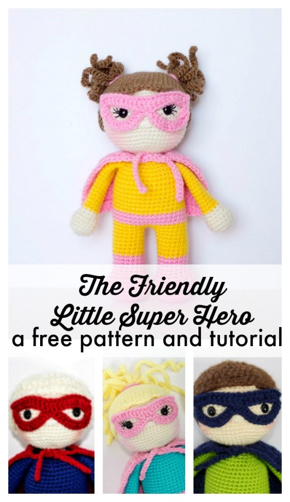 Crochet Super Hero Free Pattern