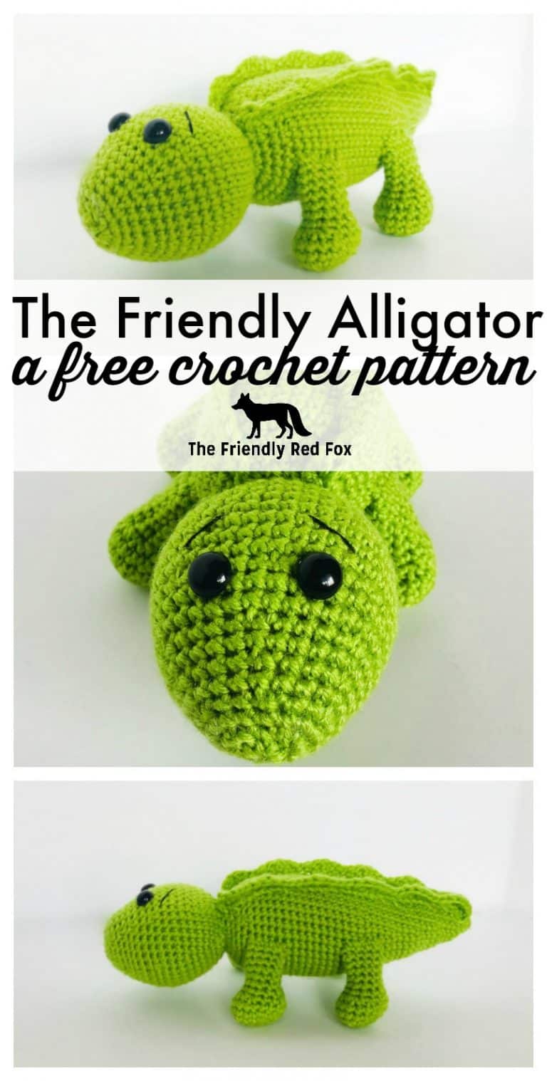 Crochet Alligator Pattern