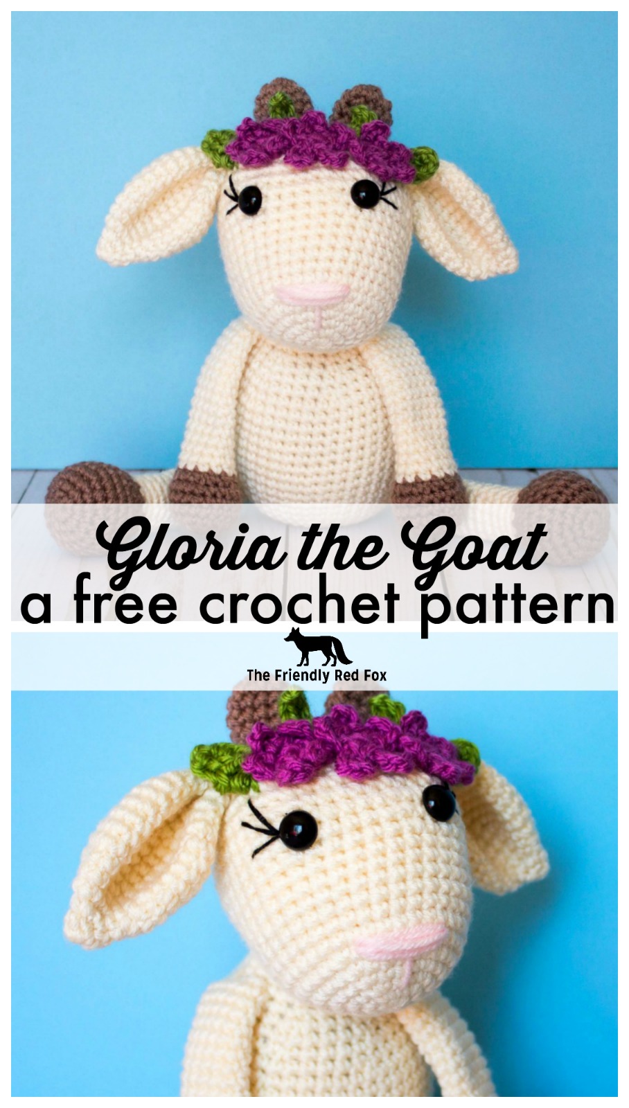 Crochet Goat Pattern- a Free Pattern and Tutorial