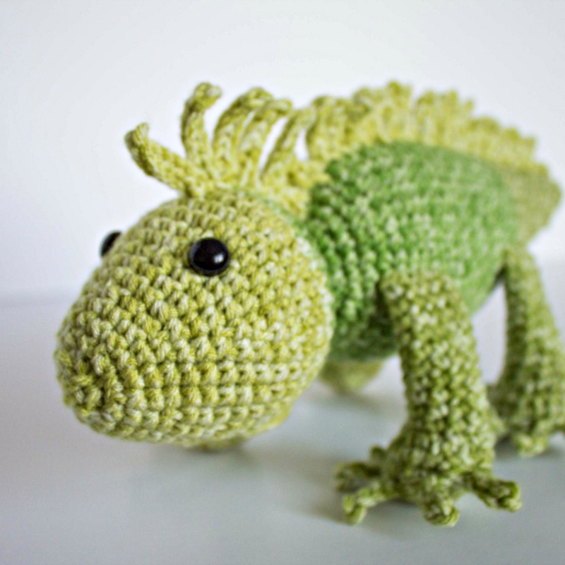 Crochet Iguana Pattern