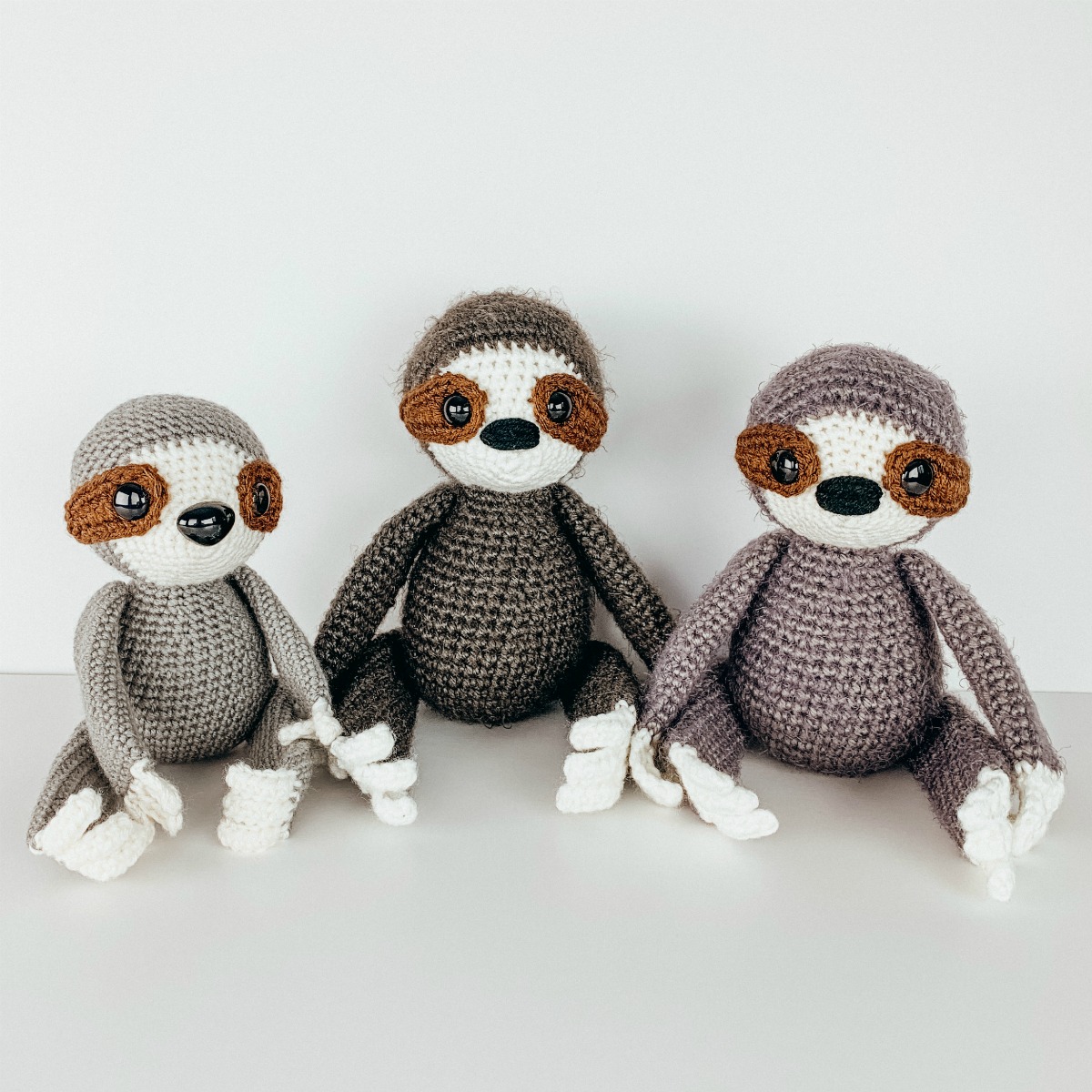 Free Crochet Sloth Amigurumi Pattern