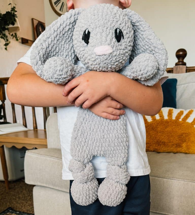 Free Crochet Bunny Snuggler Pattern