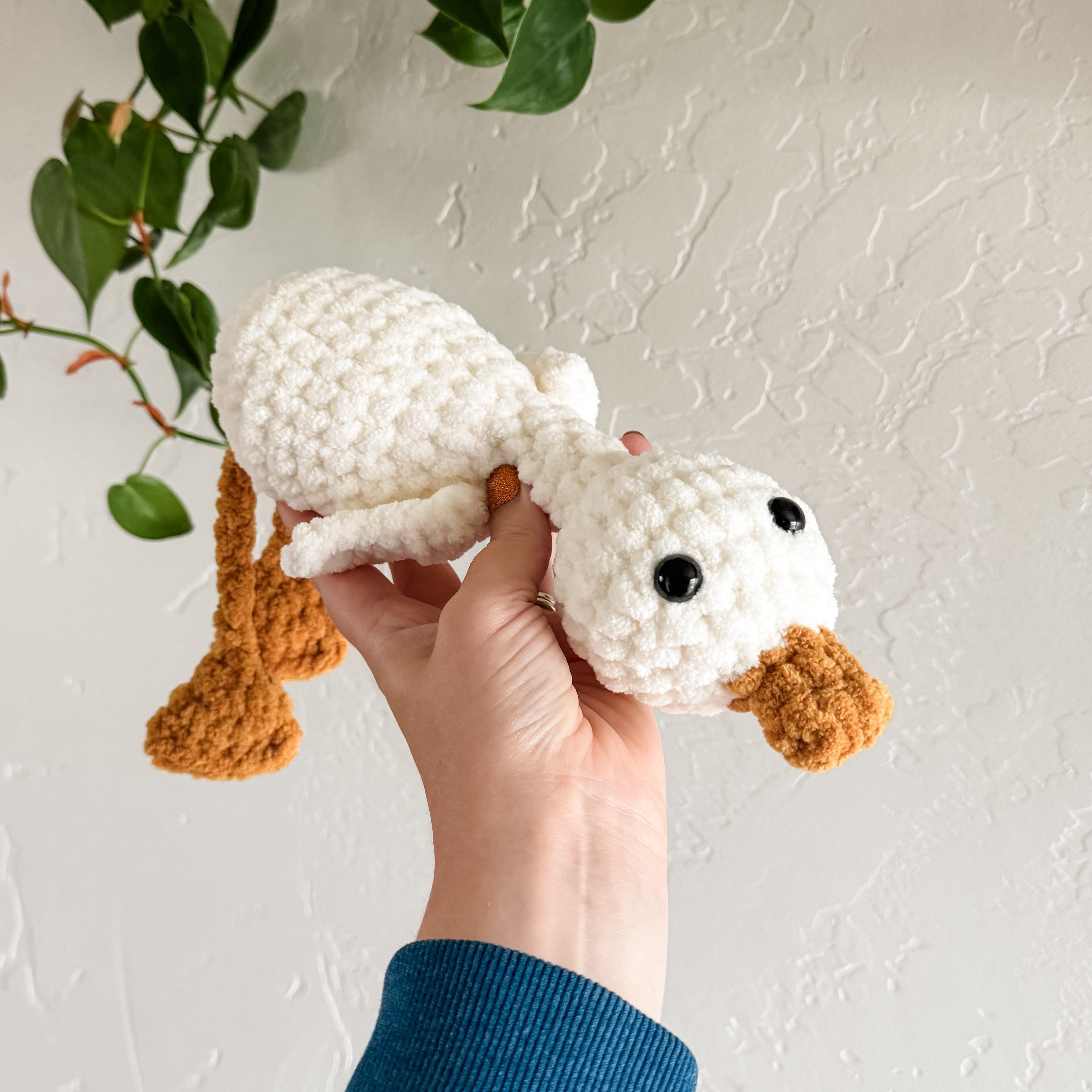 One Hour Crochet Pattern-Low Sew Silly Goose