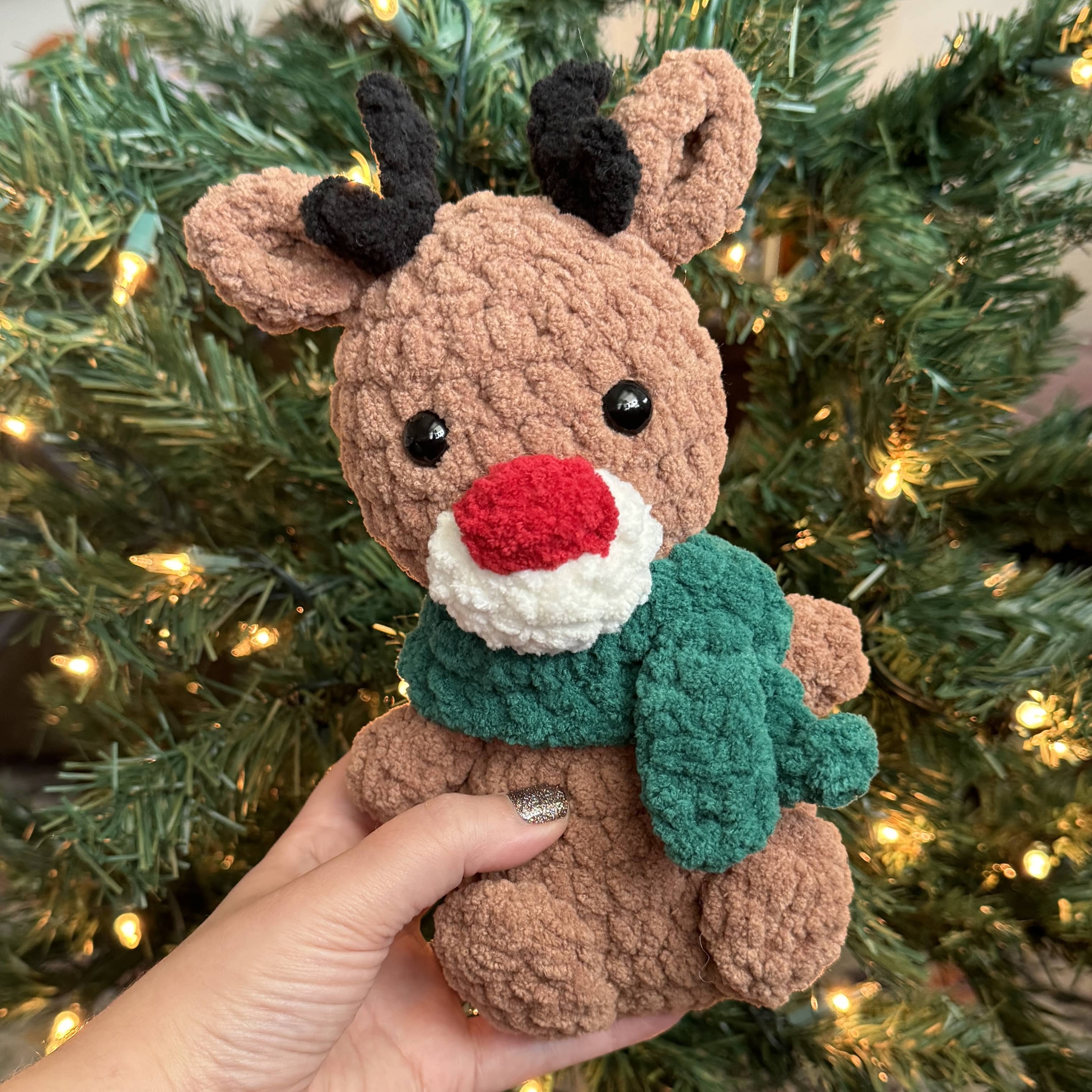 Free Crochet Reindeer Pattern