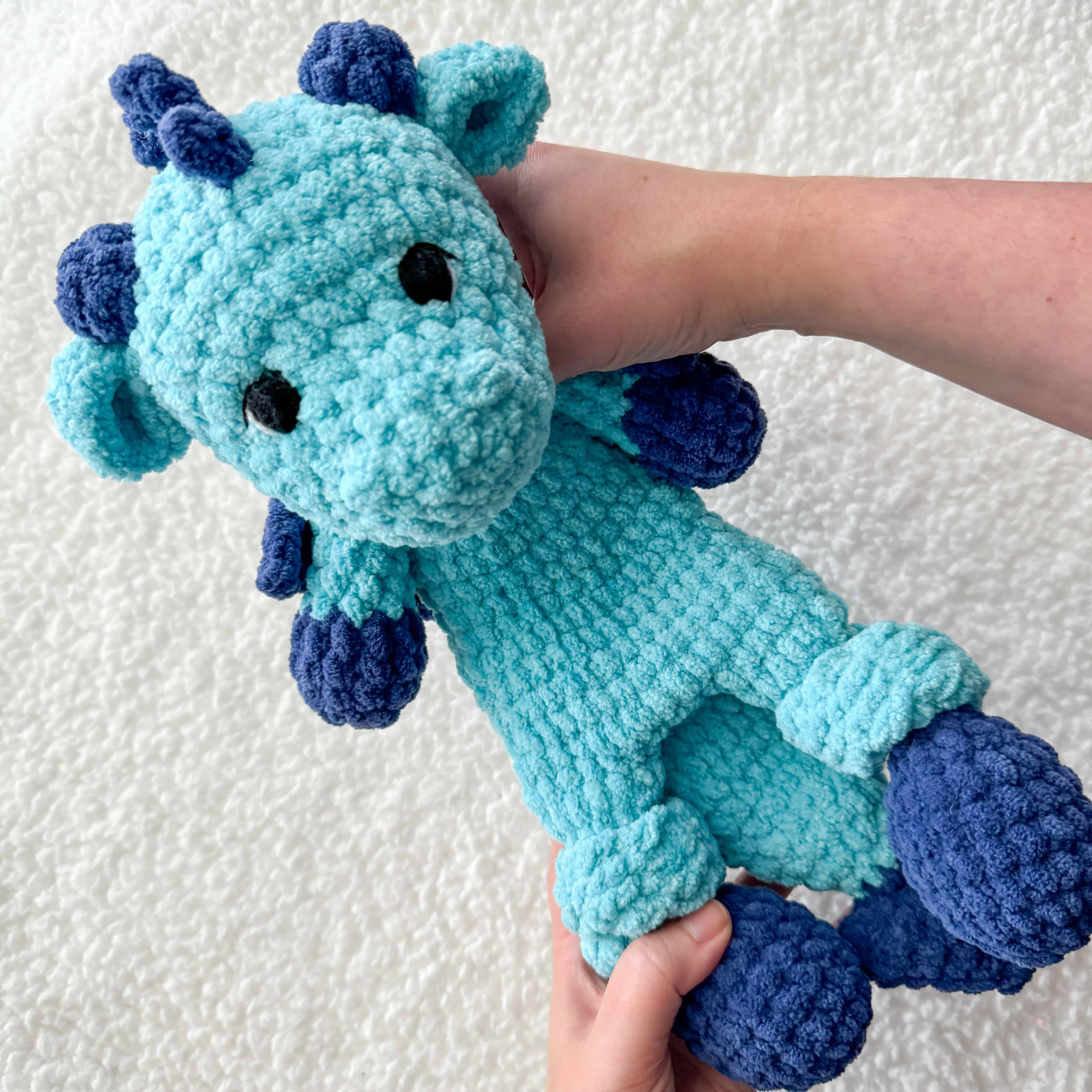 Free Crochet Dragon Snuggler Pattern