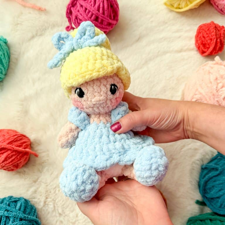 Plush Baby Princess Crochet Pattern-Squishy