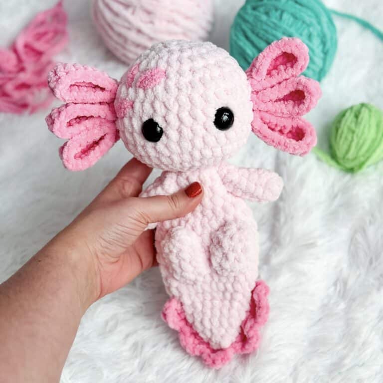 Free Crochet Axolotl Pattern