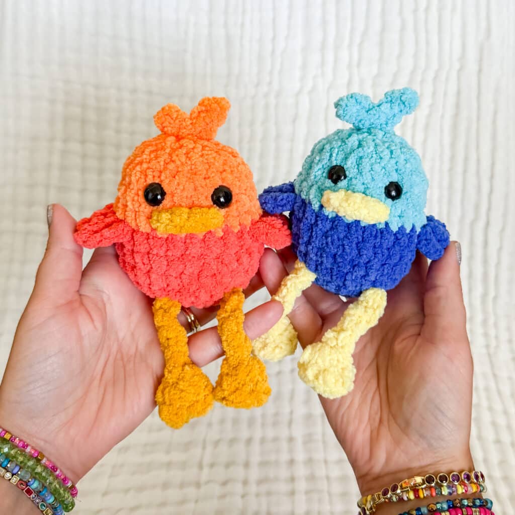 silly bird one hour crochet pattern