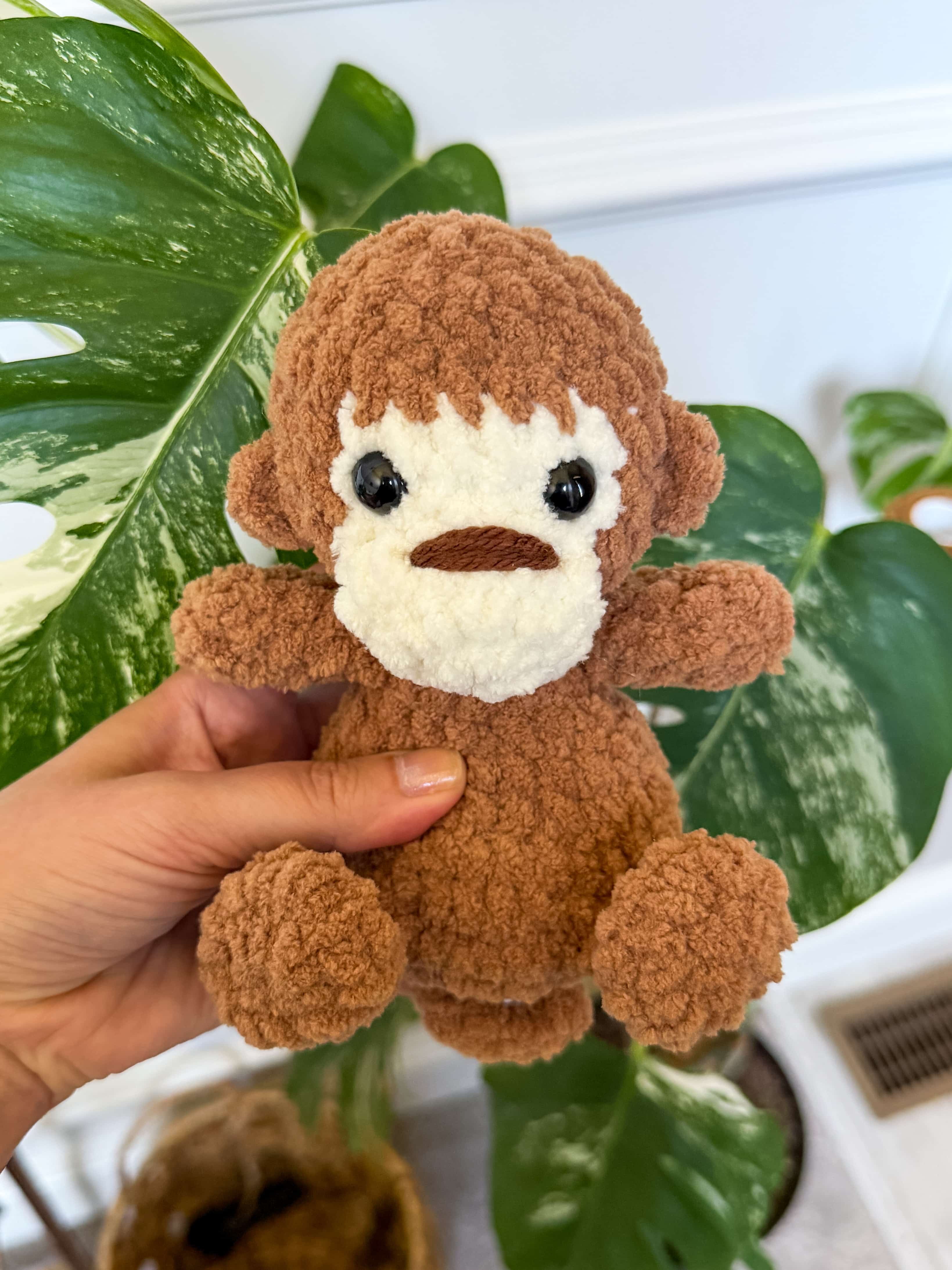 Squishy Monkey Crochet Pattern – Around the World